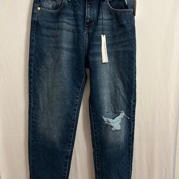 M1858 Distressed Blue Jeans - Picture 1 of 6